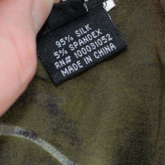 Citron Santa Monica Silk Draped Duster Sz XS - Picture 6 of 9